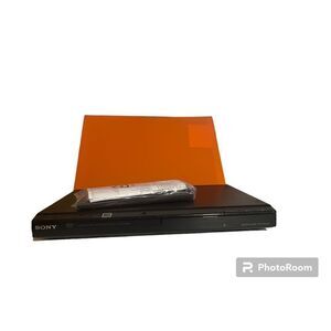 Sony CD/DVD player black-works